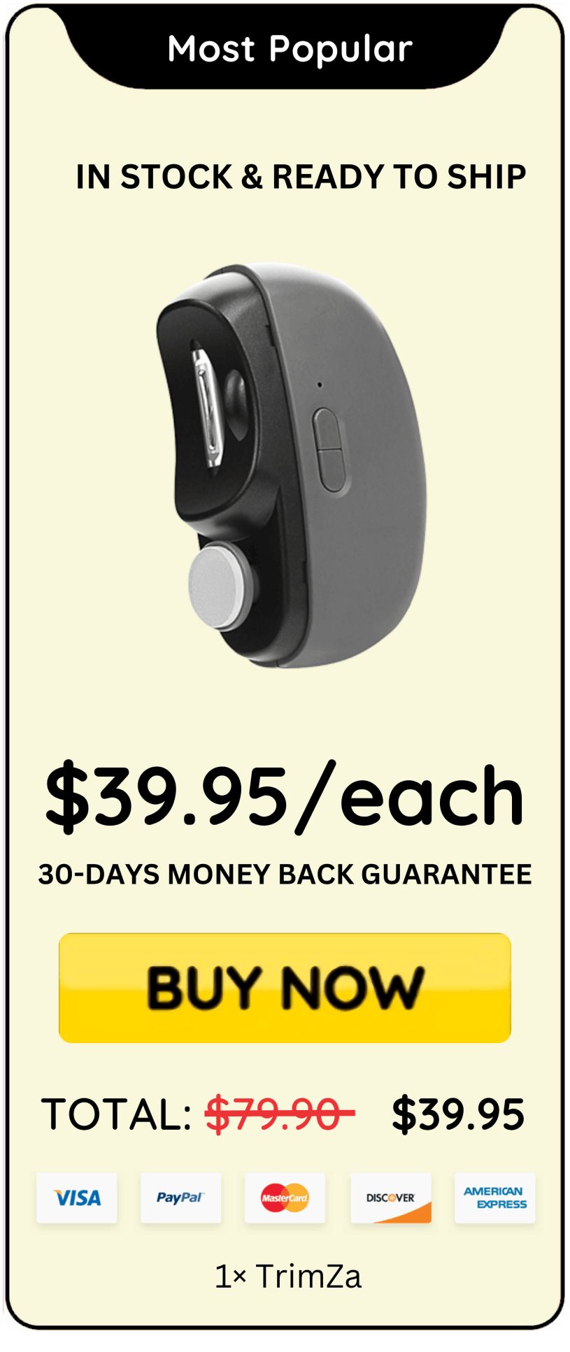 TrimZa offer price 