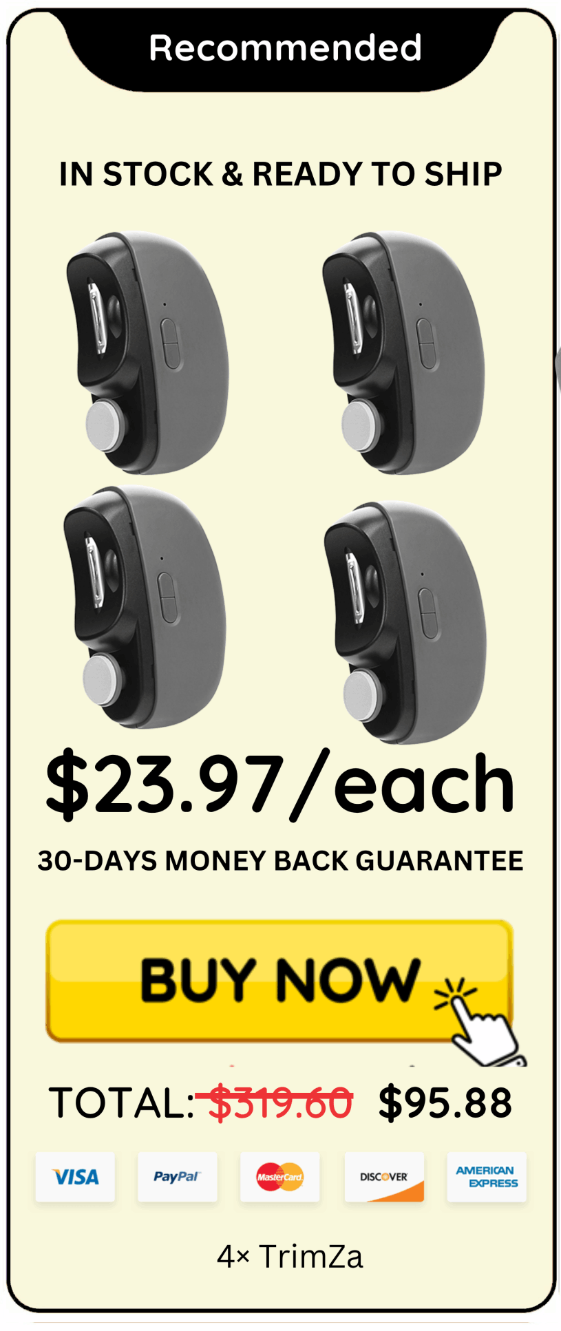 TrimZa offer price 